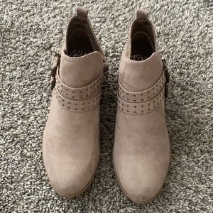 Cynthia Rowley Tan Suede Booties